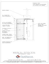 ProChannel Ci - Vertical - Sill Detail
