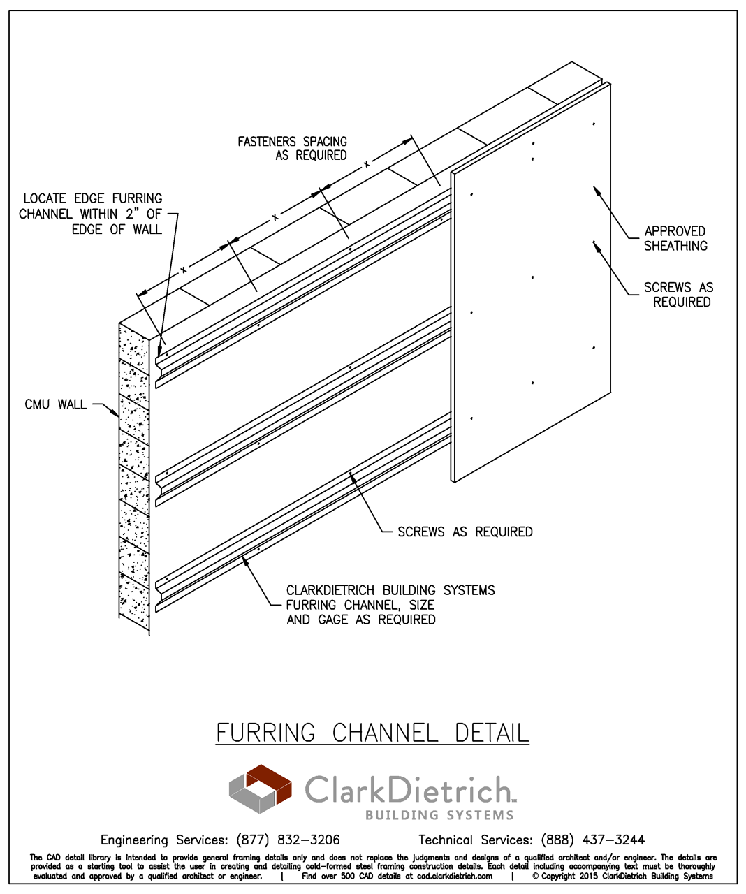 Furring Channel Detail